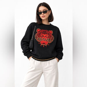 KENZO
Black Limited Edition Chinese New Year Tiger Sweatshirt size large